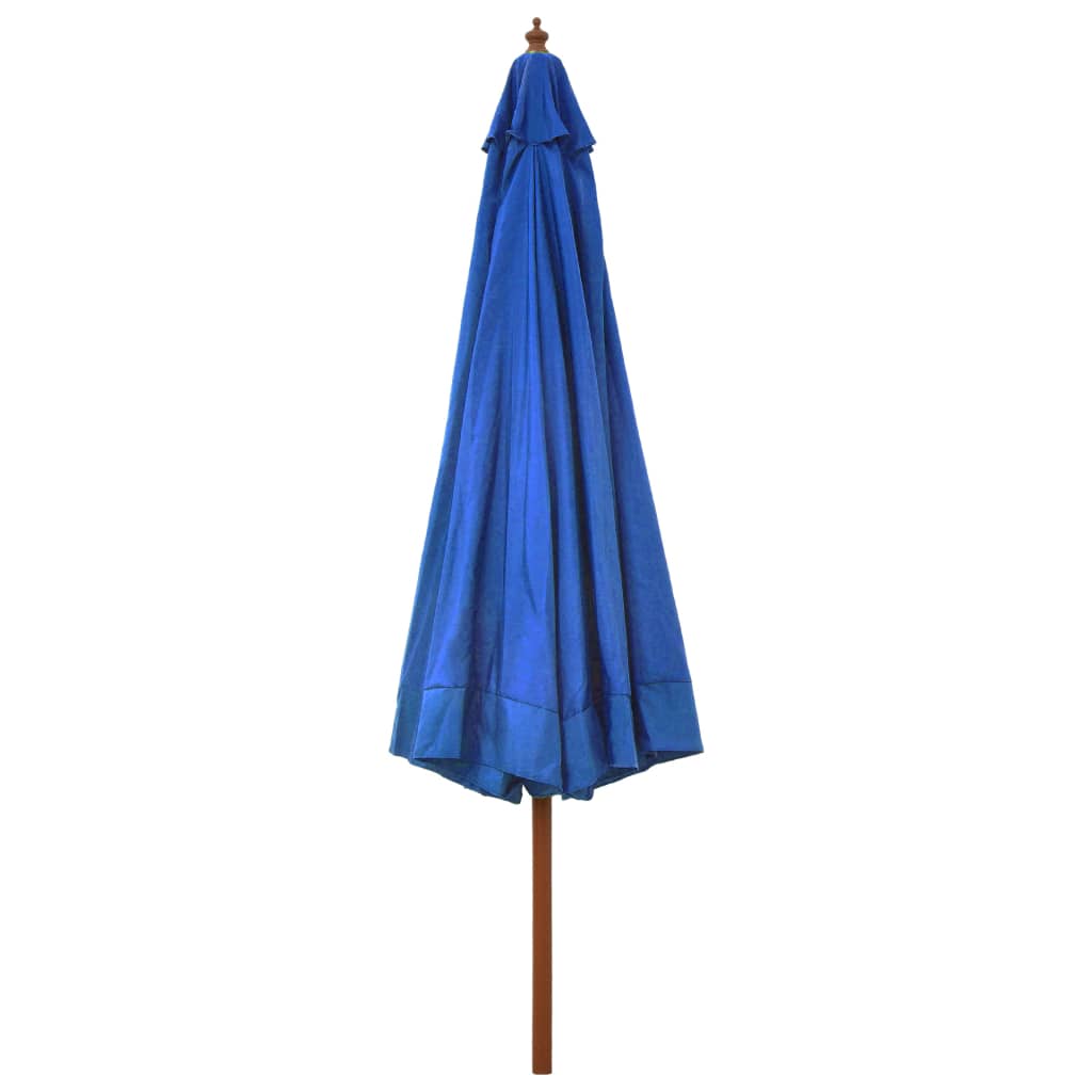 Parasol met houten paal 330 cm