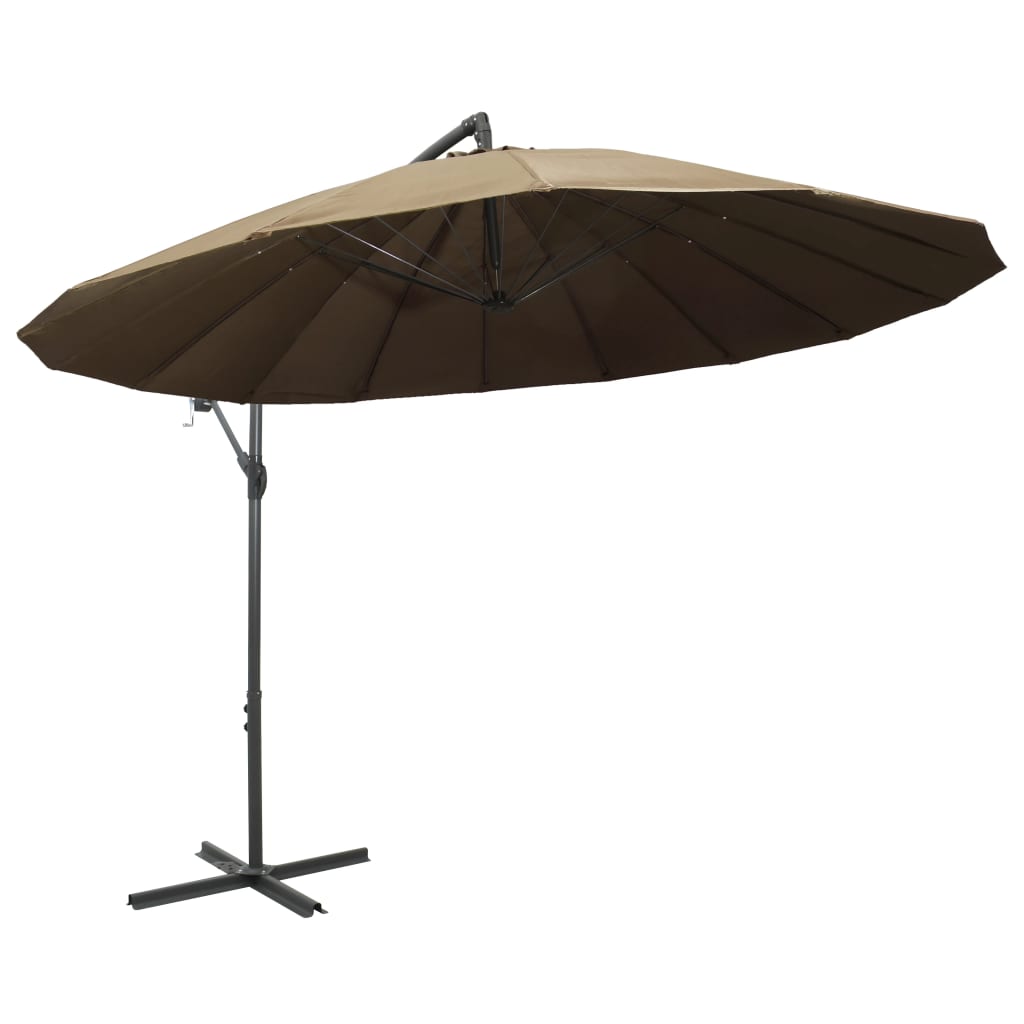 Zweefparasol met aluminium paal 3 m