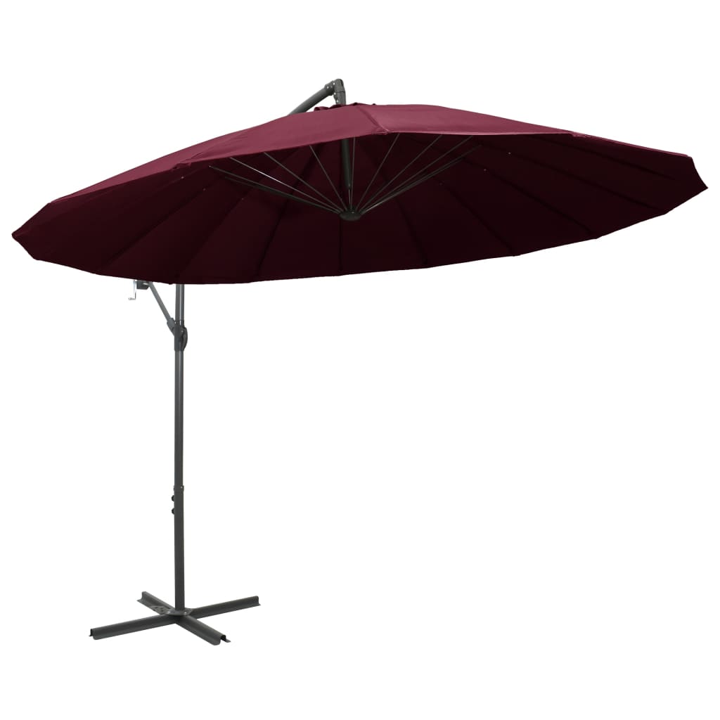 Zweefparasol met aluminium paal 3 m