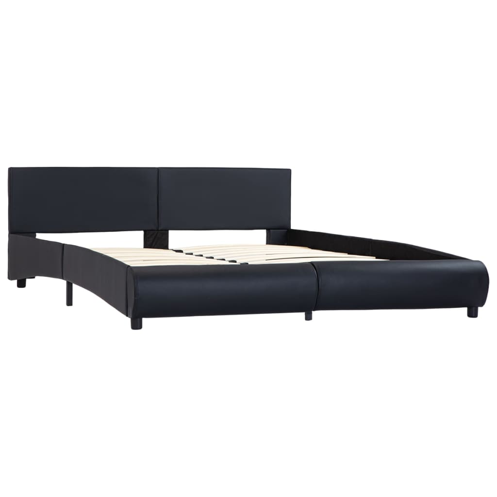 Bedframe met LED stof 140x200 cm