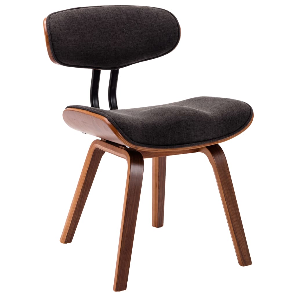 Eetkamerstoelen 6 st gebogen hout kunstleer