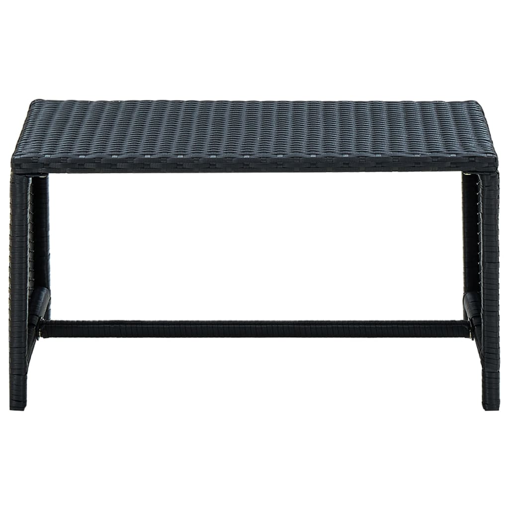 Salontafel 70x40x38 cm poly rattan