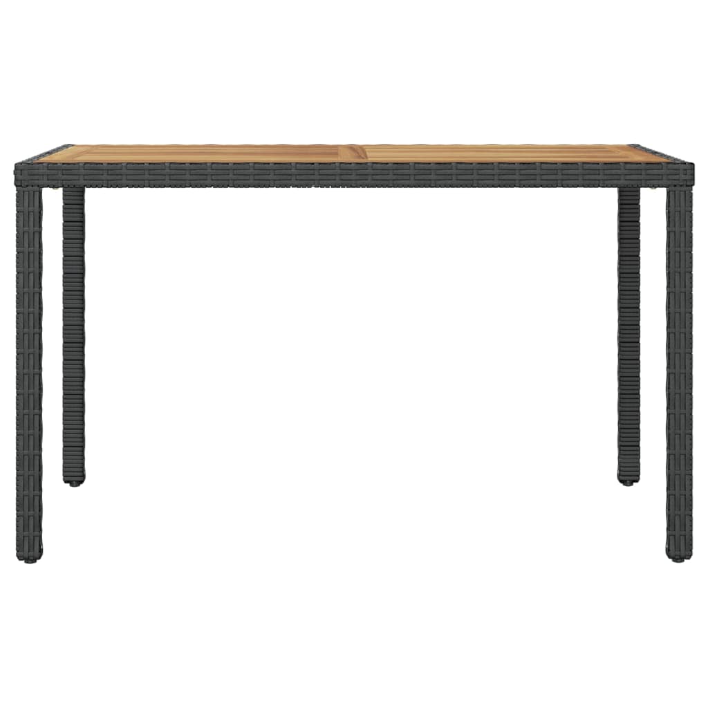 Tuintafel 110x60x67 cm poly rattan