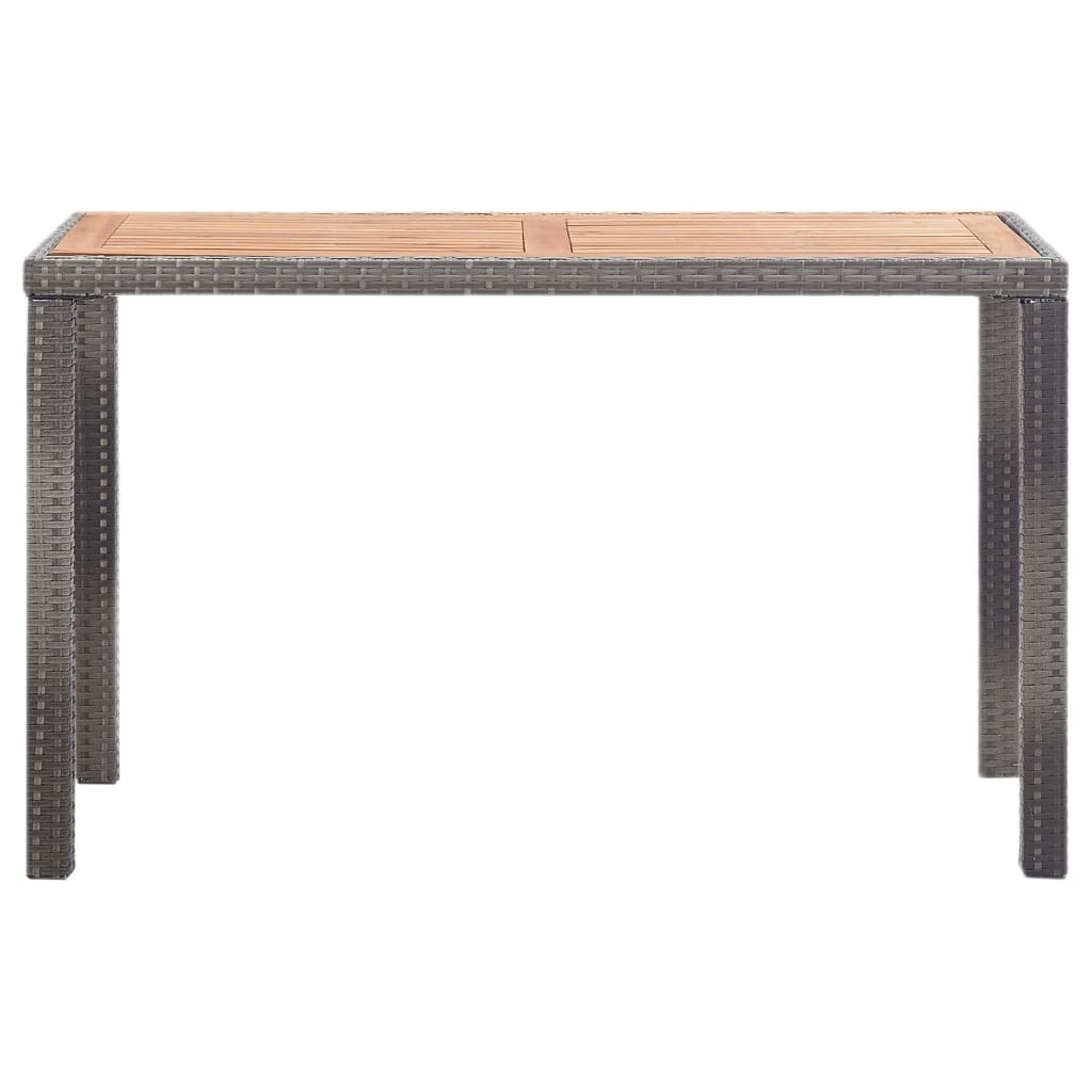 Tuintafel 110x60x67 cm poly rattan