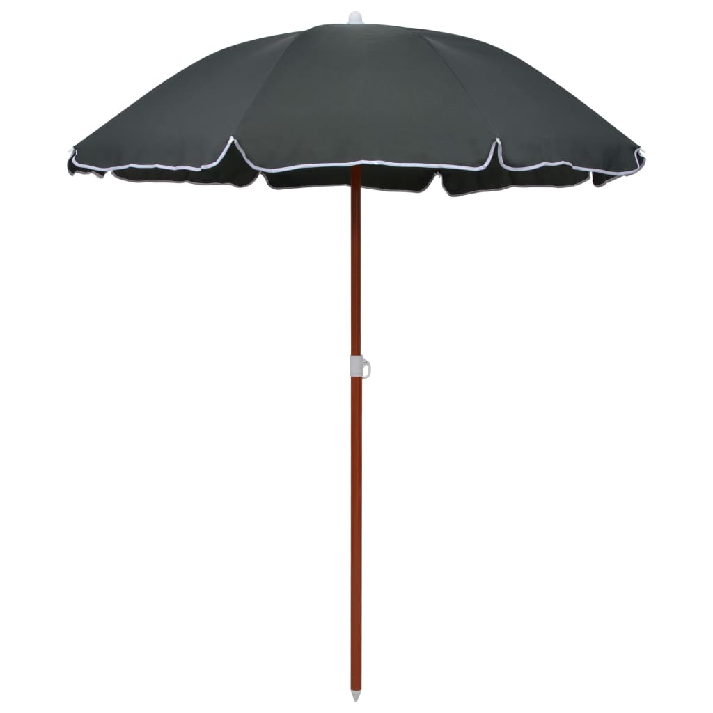 Parasol met stalen paal 180 cm