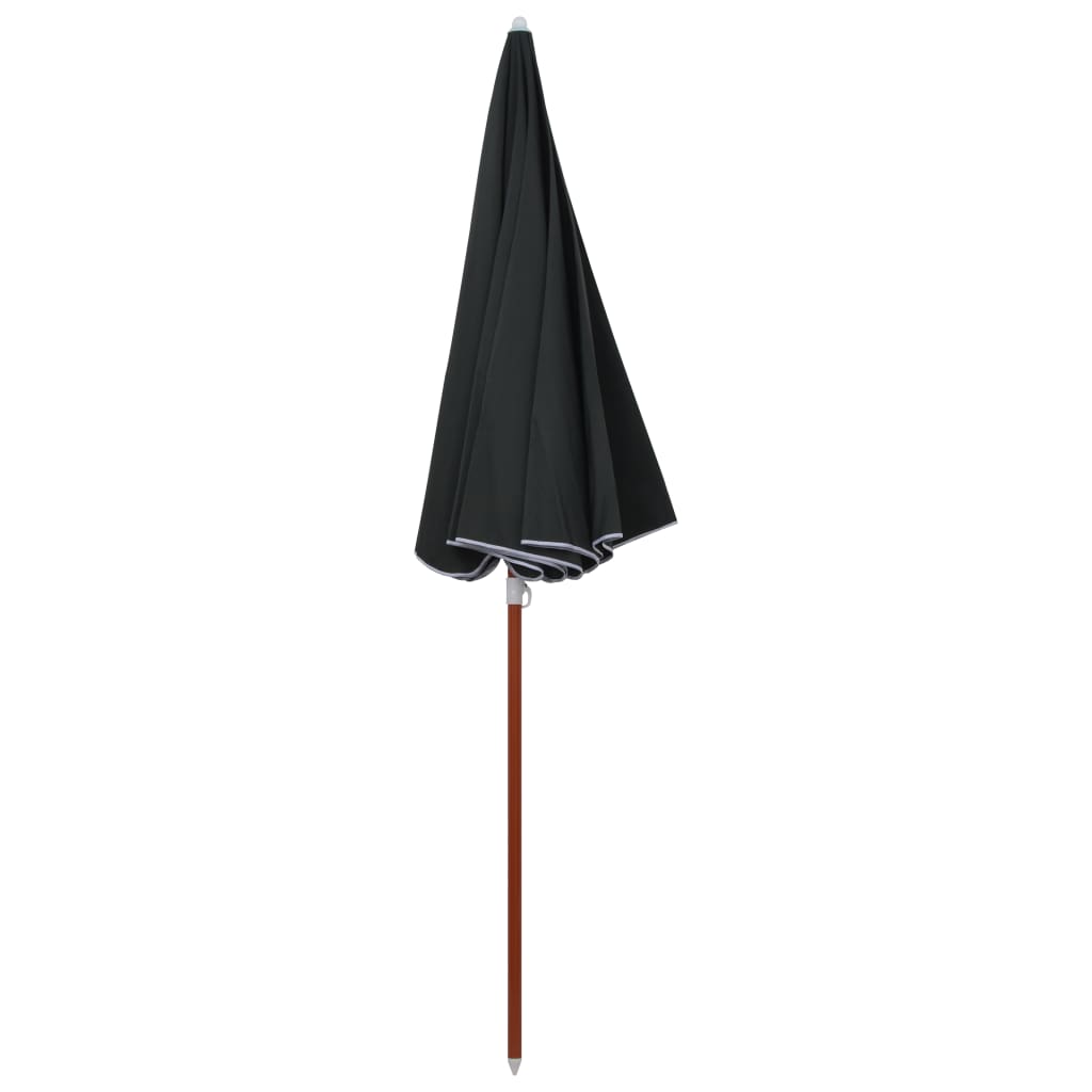 Parasol met stalen paal 180 cm