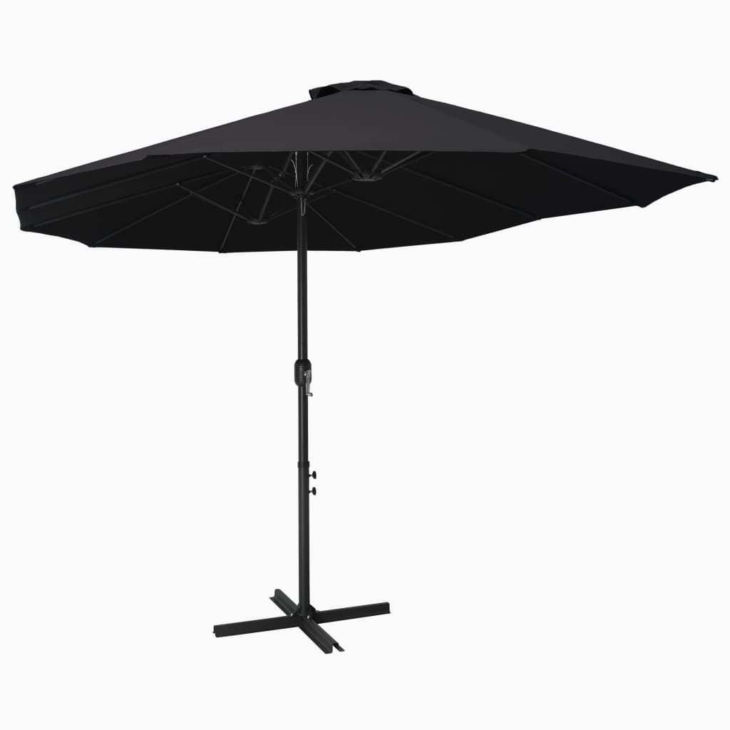 Parasol met aluminium paal 460x270 cm