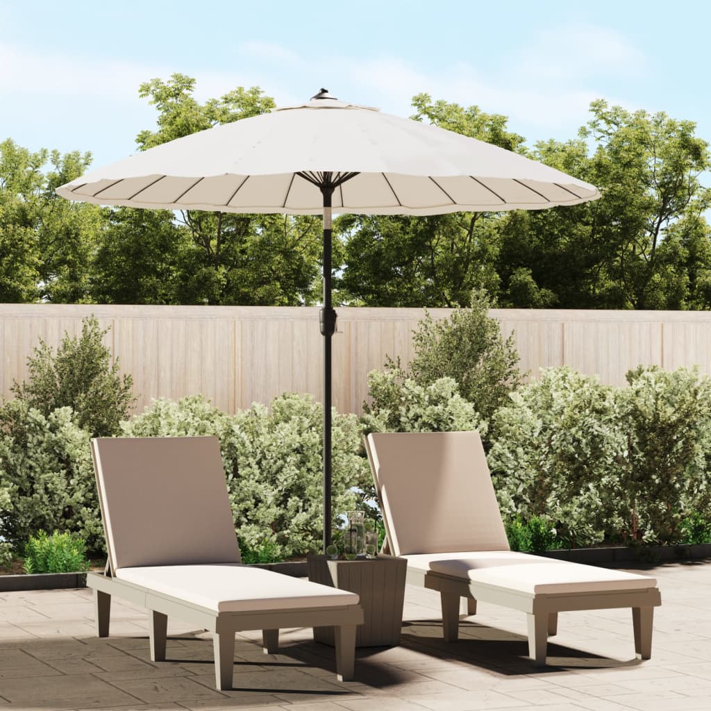 Parasol met aluminium paal 270 cm