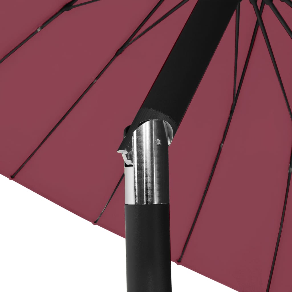 Parasol met aluminium paal 270 cm