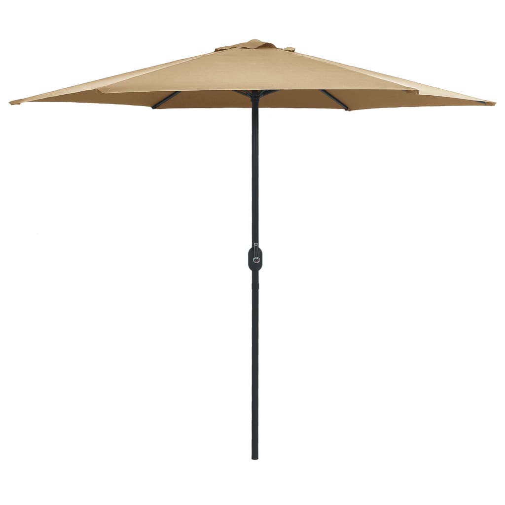 Parasol met aluminium paal 270x246 cm