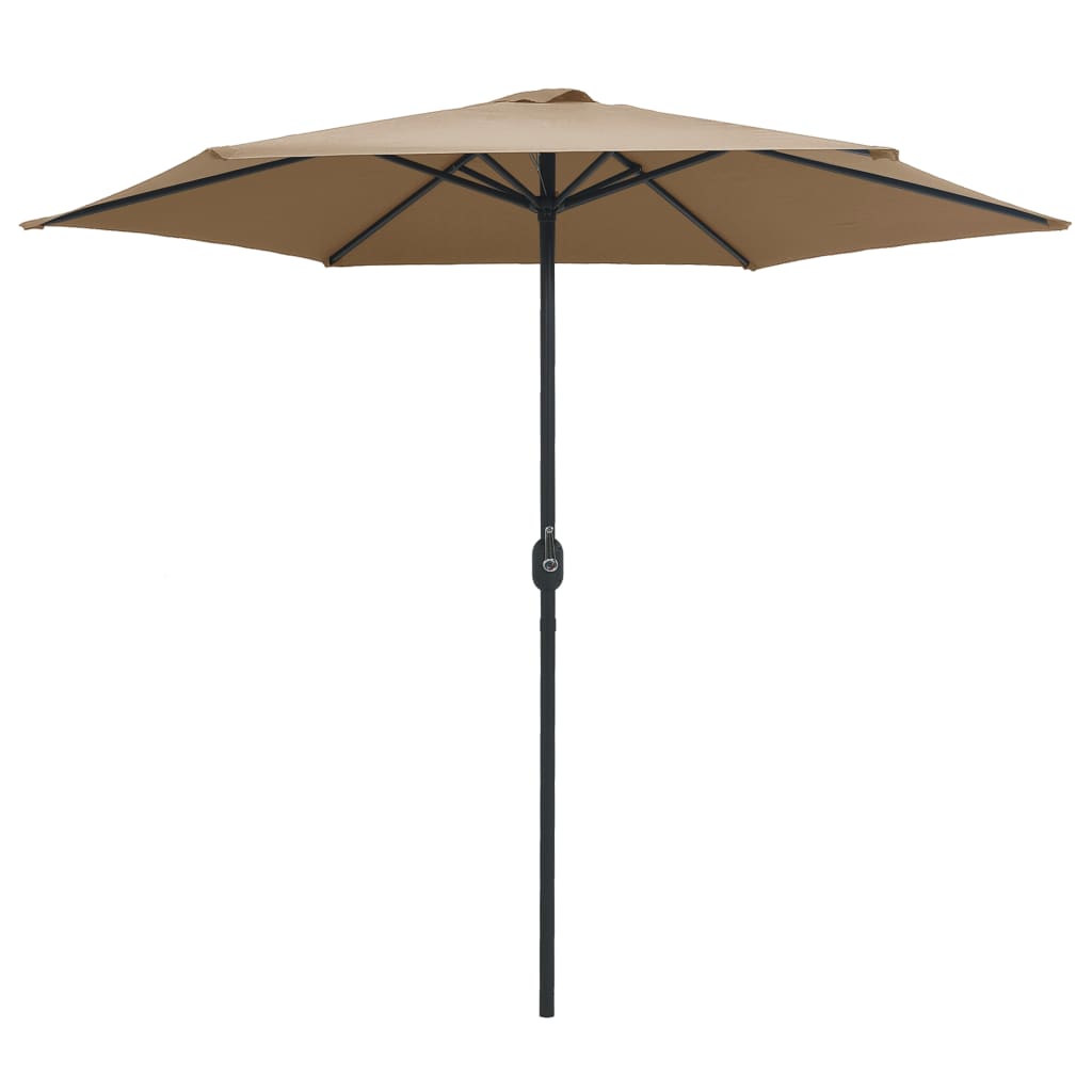 Parasol met aluminium paal 270x246 cm