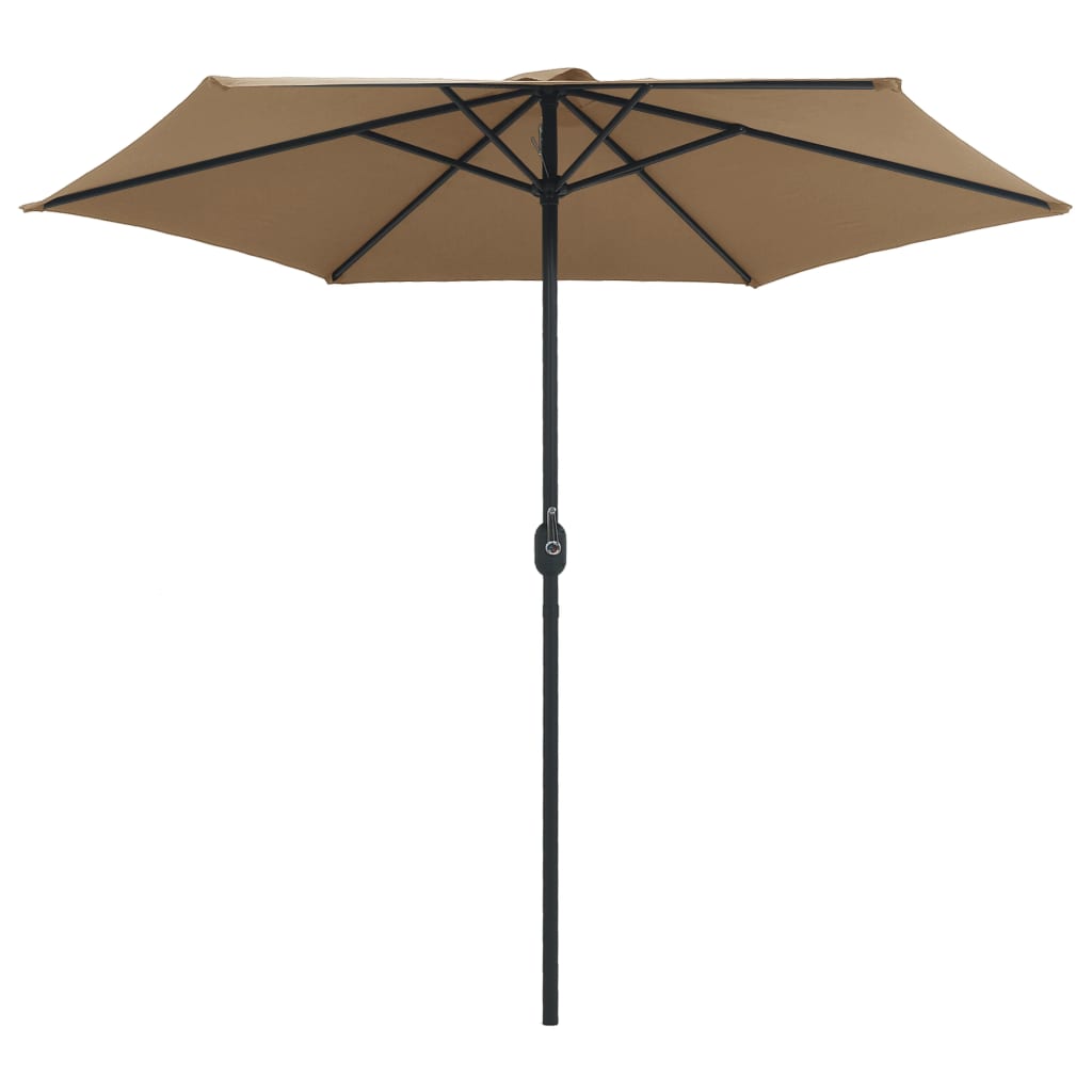 Parasol met aluminium paal 270x246 cm