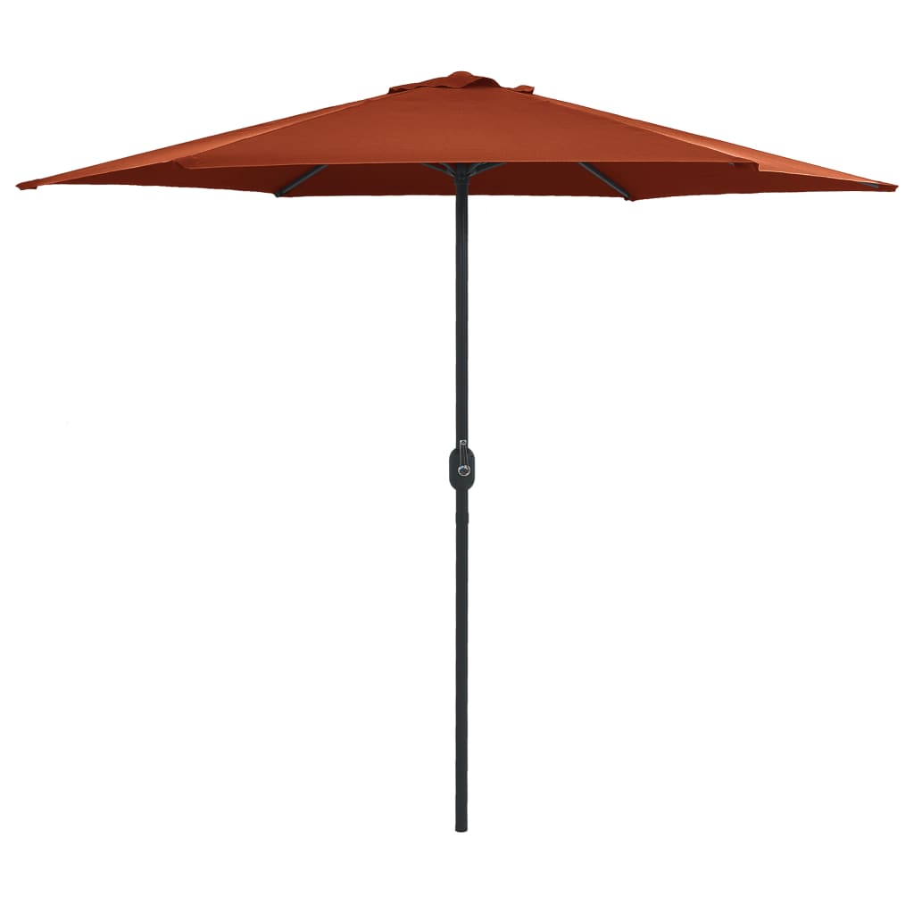 Parasol met aluminium paal 270x246 cm