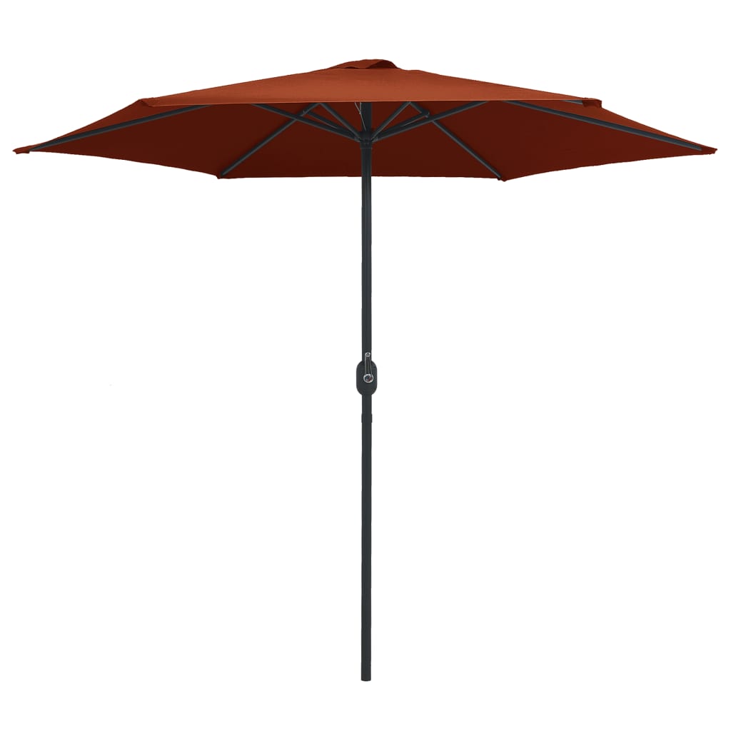 Parasol met aluminium paal 270x246 cm