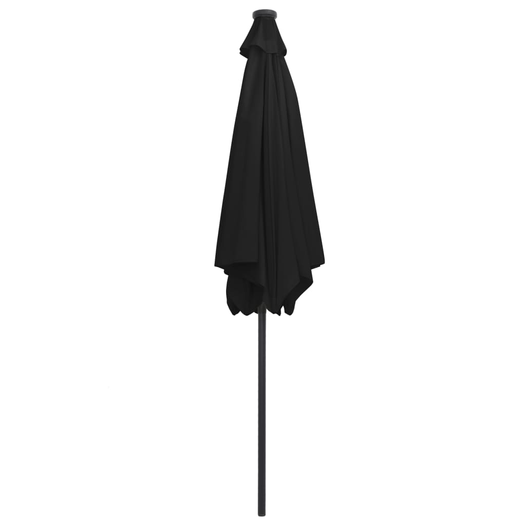 Parasol met LED-verlichting en aluminium paal 300 cm