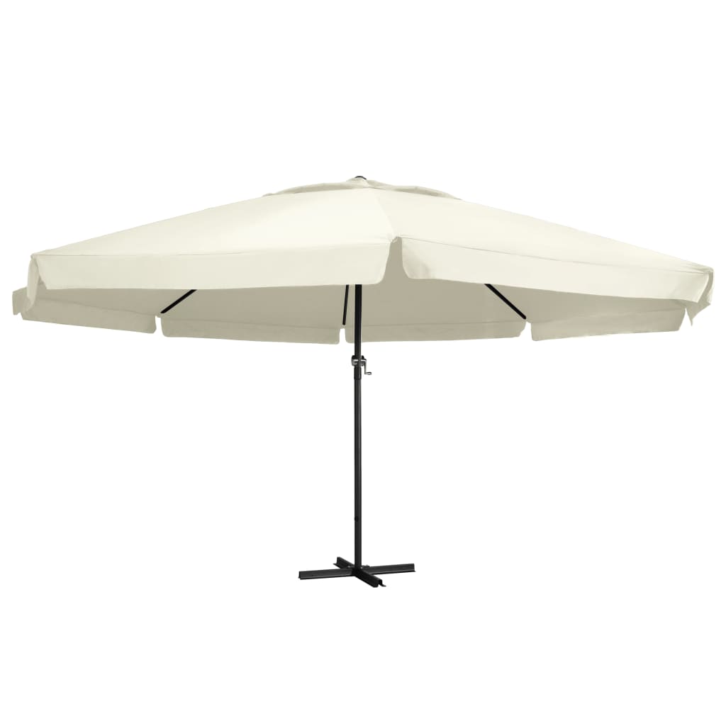 Parasol met aluminium paal 600 cm