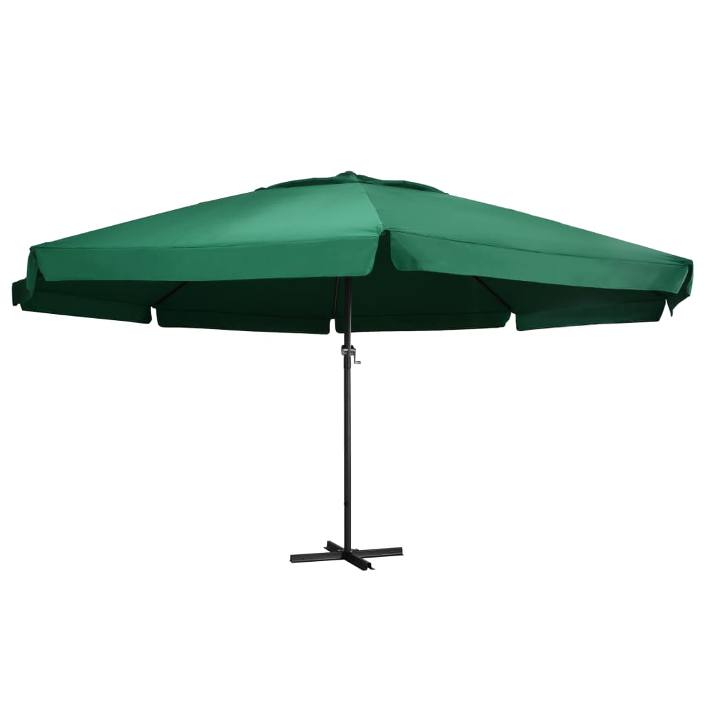 Parasol met aluminium paal 600 cm