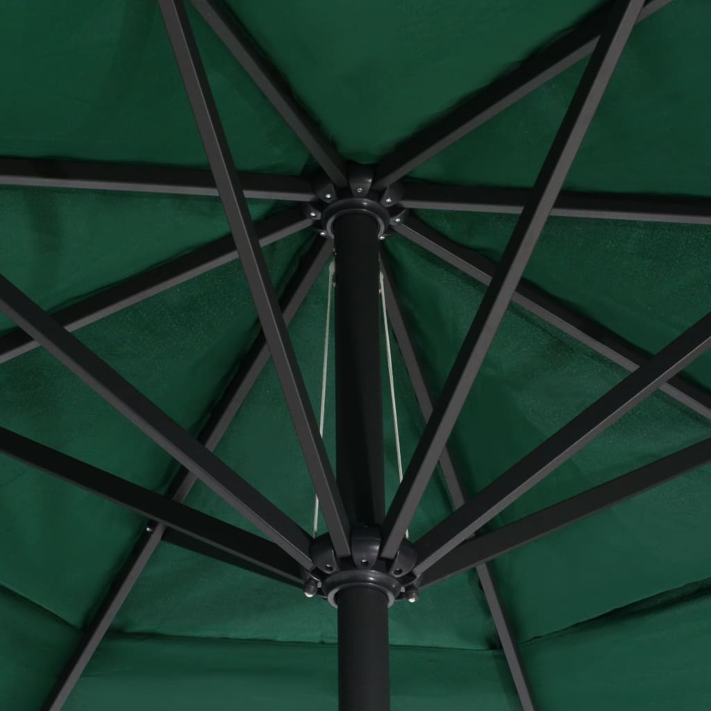 Parasol met aluminium paal 600 cm