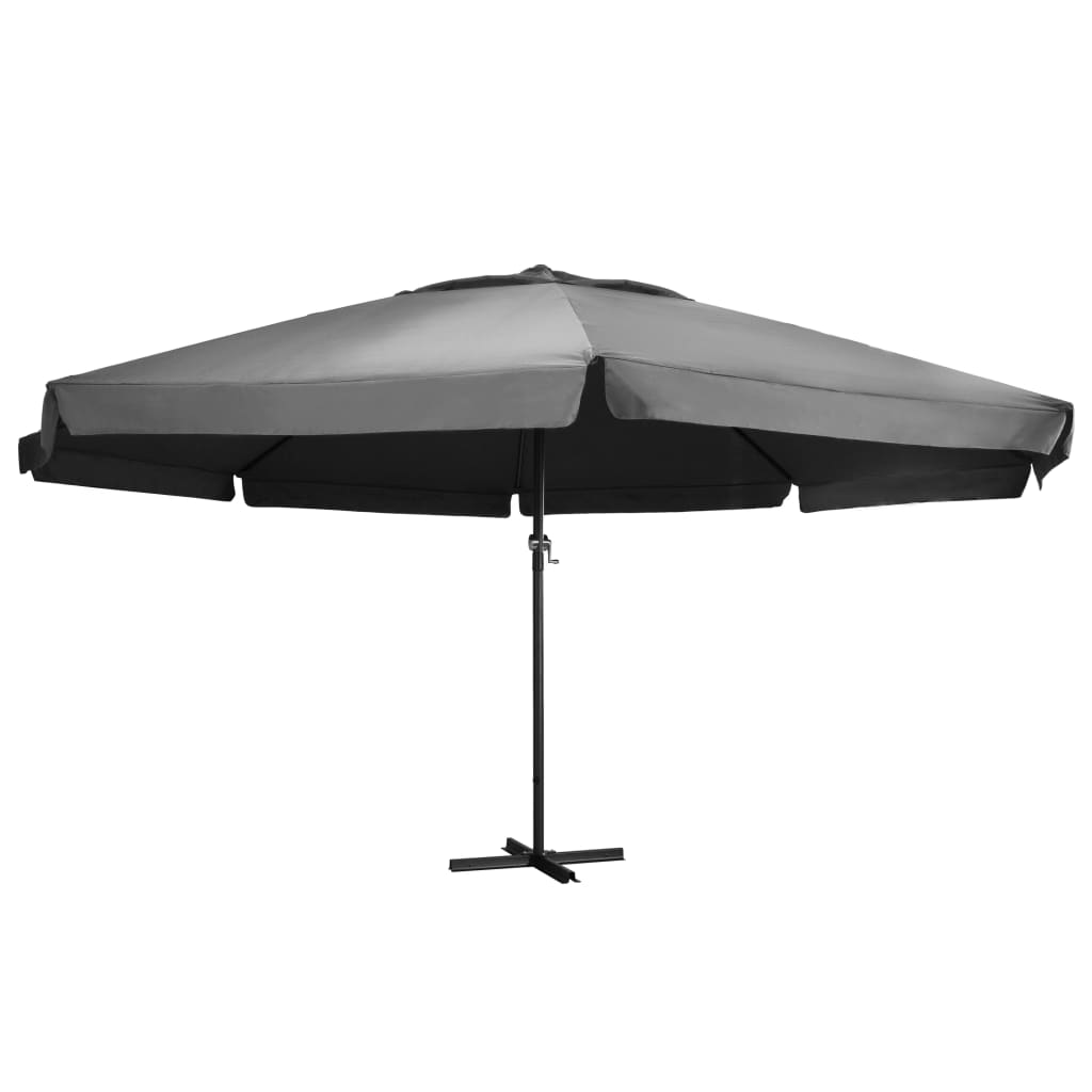 Parasol met aluminium paal 600 cm