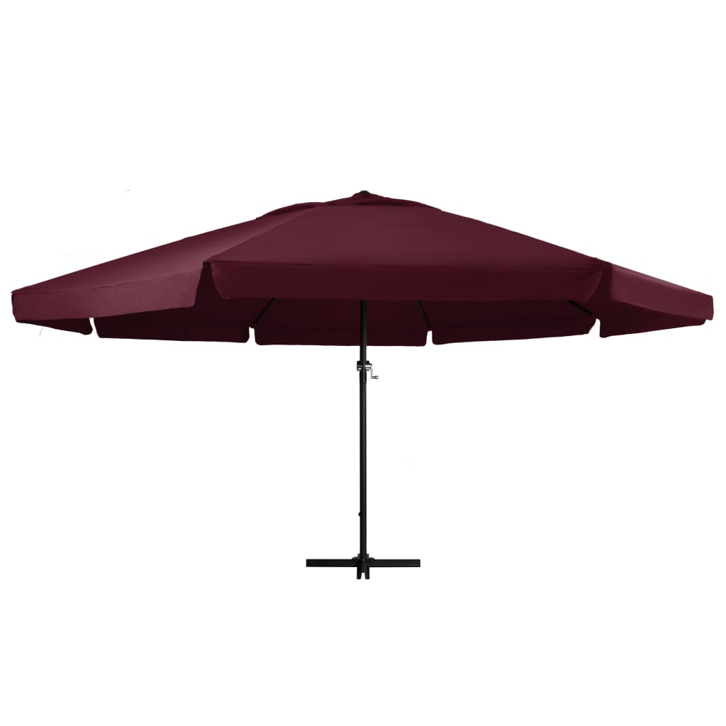 Parasol met aluminium paal 600 cm