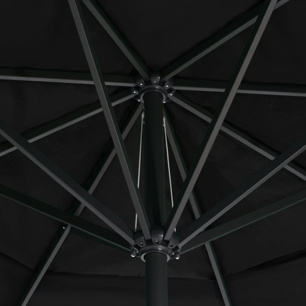 Parasol met aluminium paal 600 cm