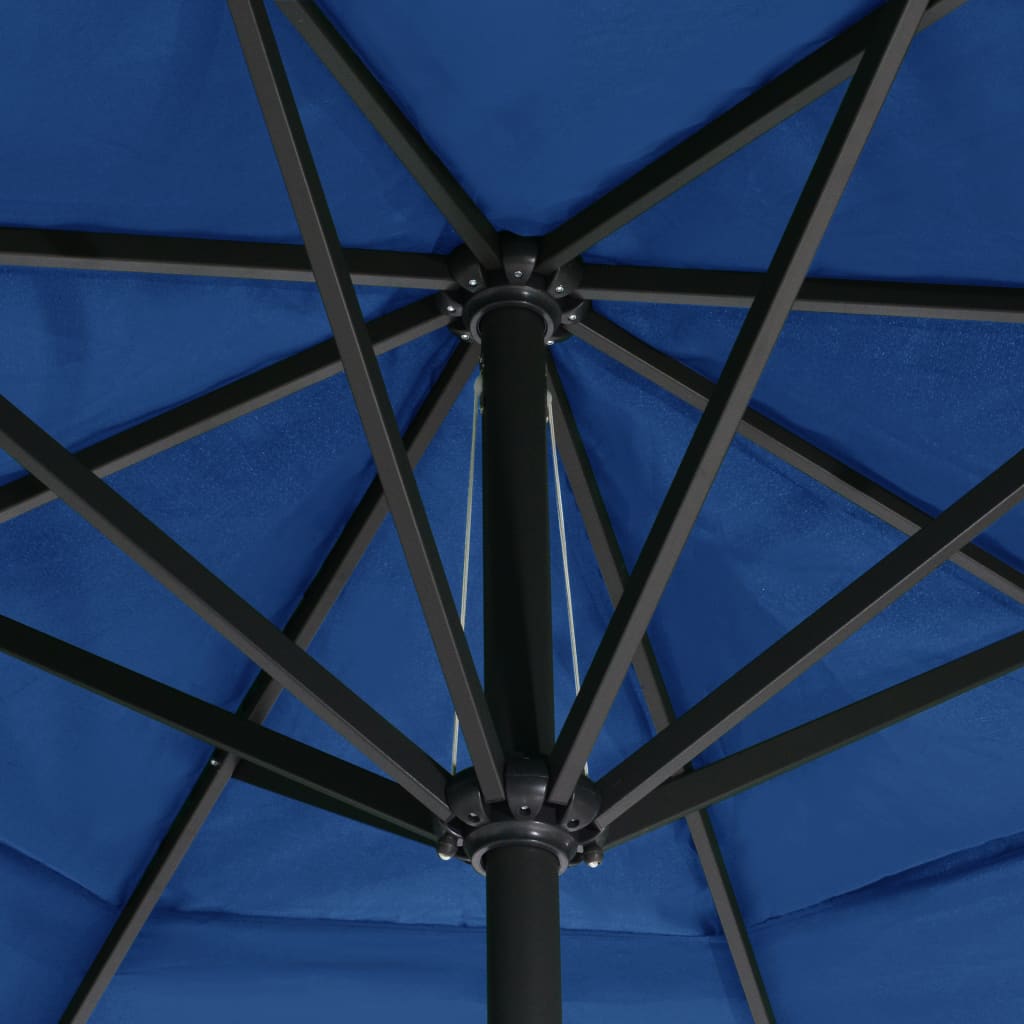 Parasol met aluminium paal 600 cm