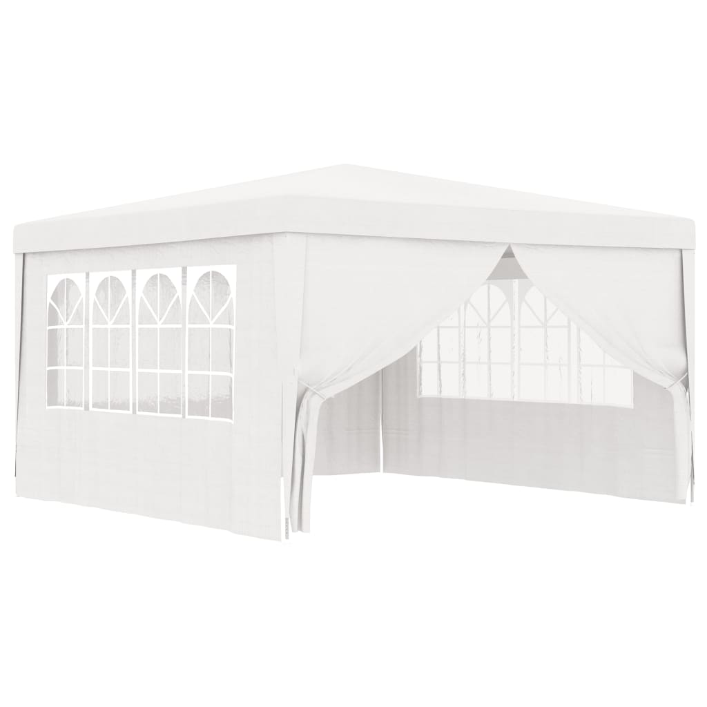 Partytent met zijwanden professioneel 90 g/m² 4x6 m