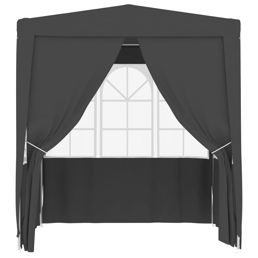 Partytent met zijwanden professioneel 90 g/m² 4x6 m