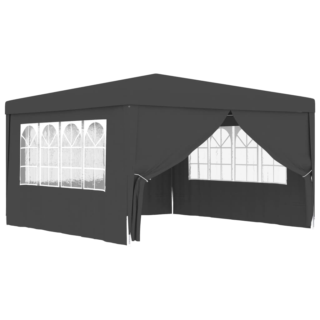 Partytent met zijwanden professioneel 90 g/m² 4x6 m