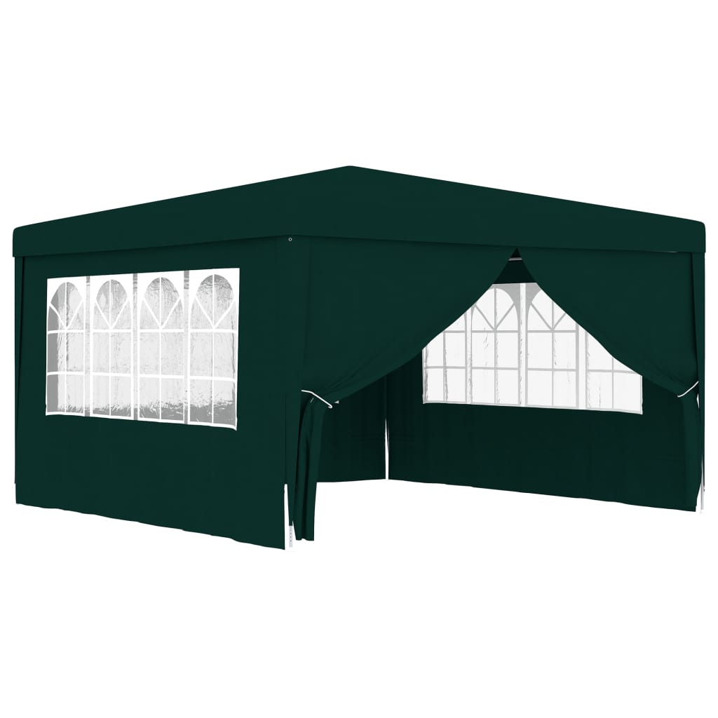 Partytent met zijwanden professioneel 90 g/m² 4x9 m