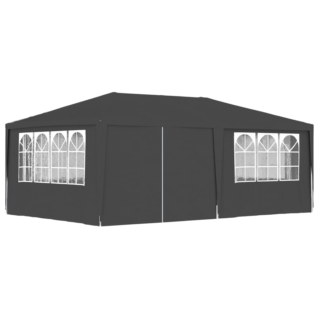 Partytent met zijwanden professioneel 90 g/m² 4x6 m