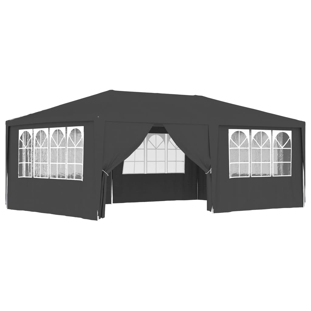 Partytent met zijwanden professioneel 90 g/m² 4x6 m