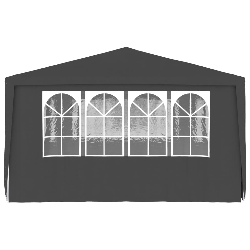 Partytent met zijwanden professioneel 90 g/m² 4x9 m