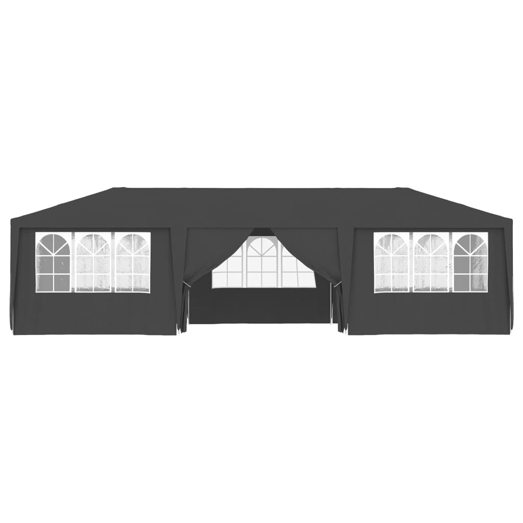 Partytent met zijwanden professioneel 90 g/m² 4x9 m