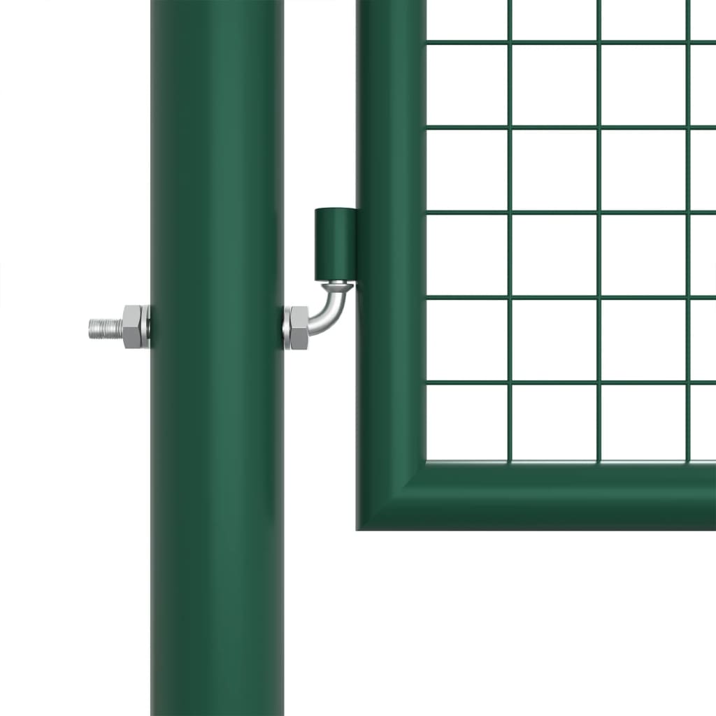 Gaaspoort 390x100 cm staal groen