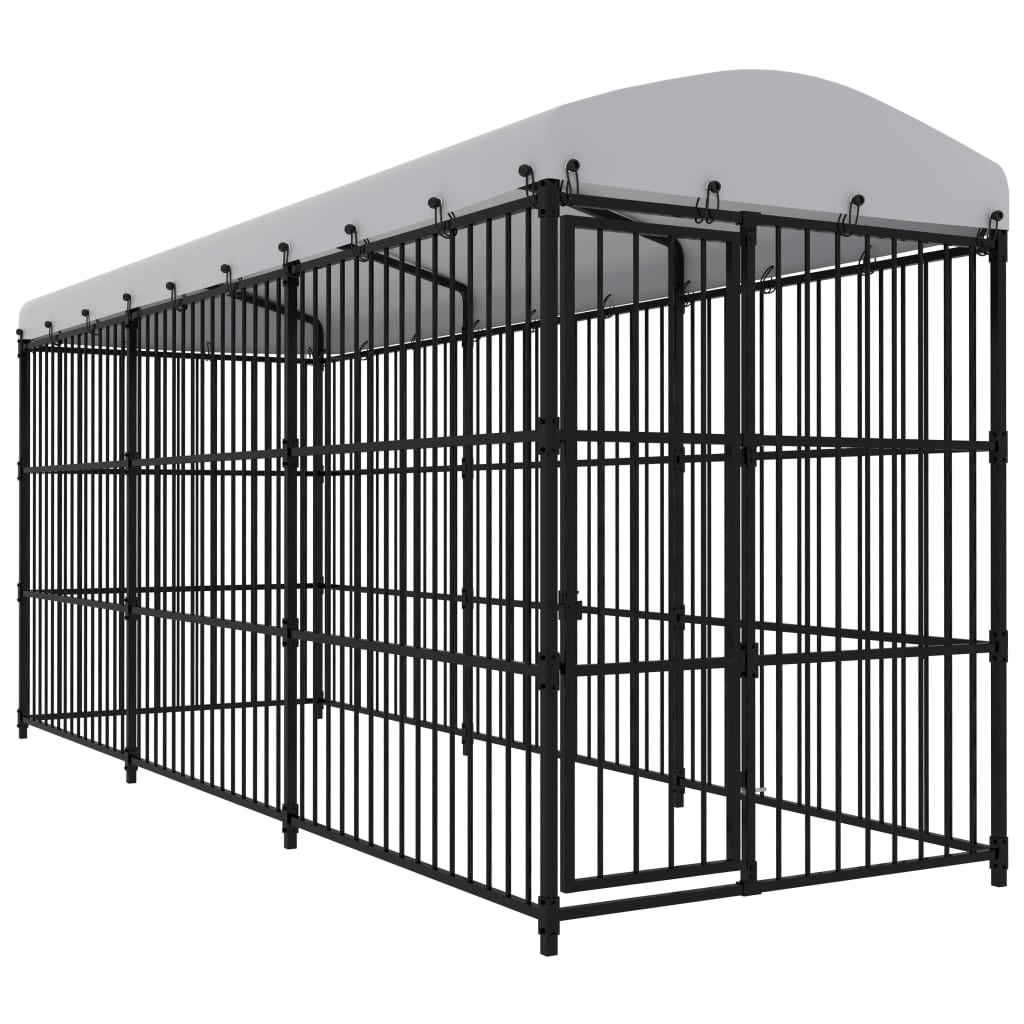 Hondenkennel voor buiten 300x300x185 cm