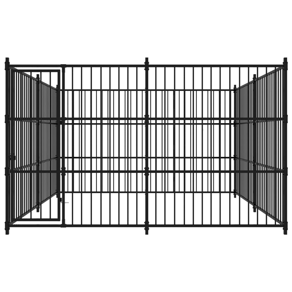 Hondenkennel voor buiten 300x300x185 cm