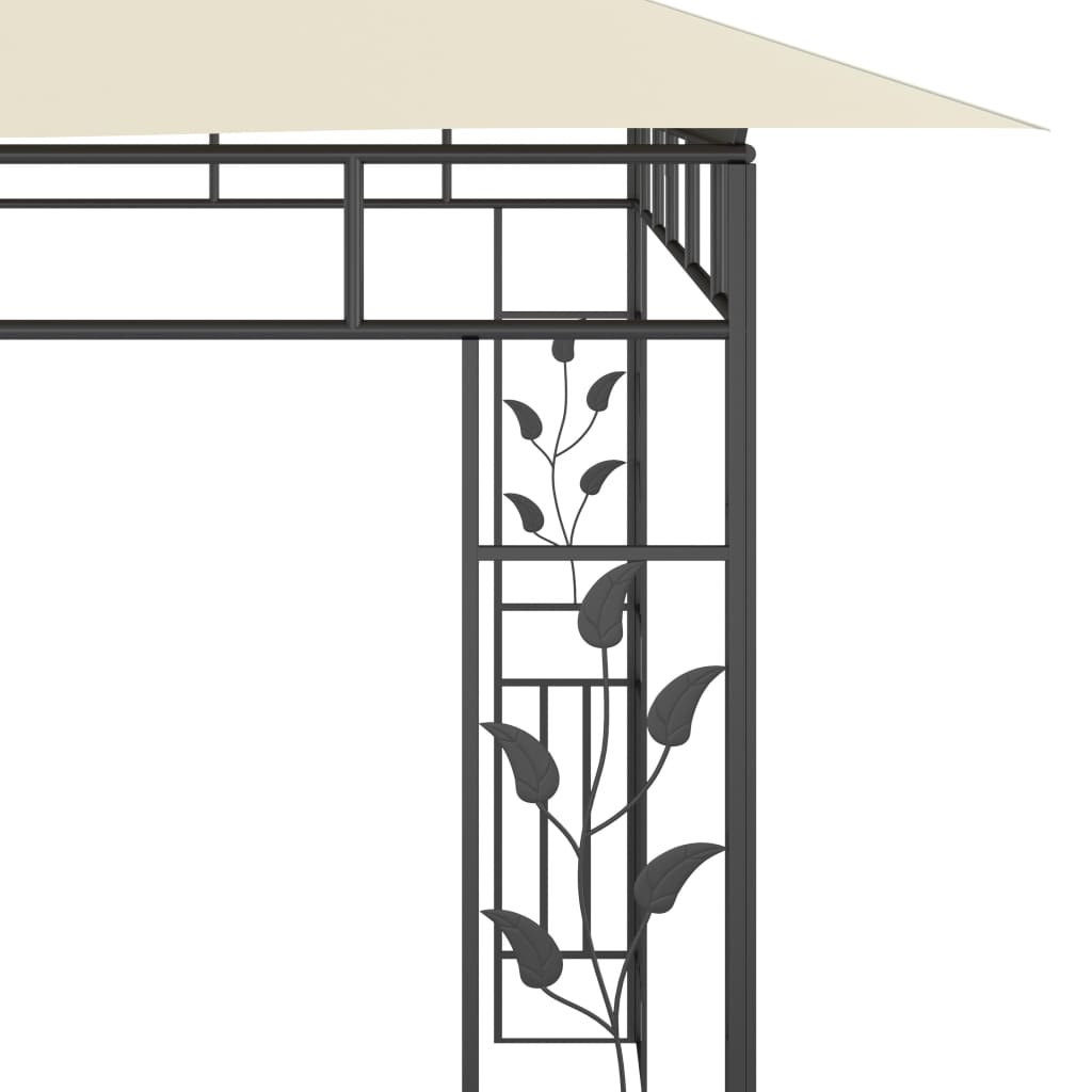 Prieel met klamboe 6x3x2,73 m