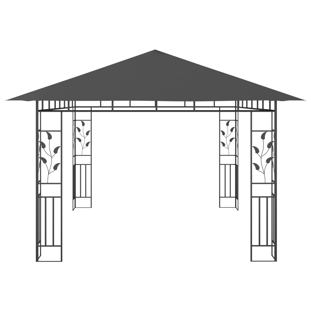 Prieel met klamboe 6x3x2,73 m