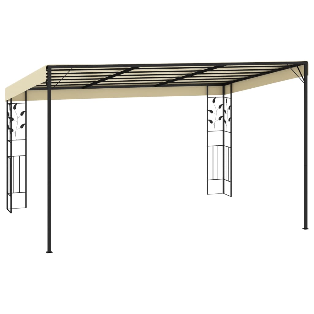 Wandprieel 4x3x2,5 m antraciet