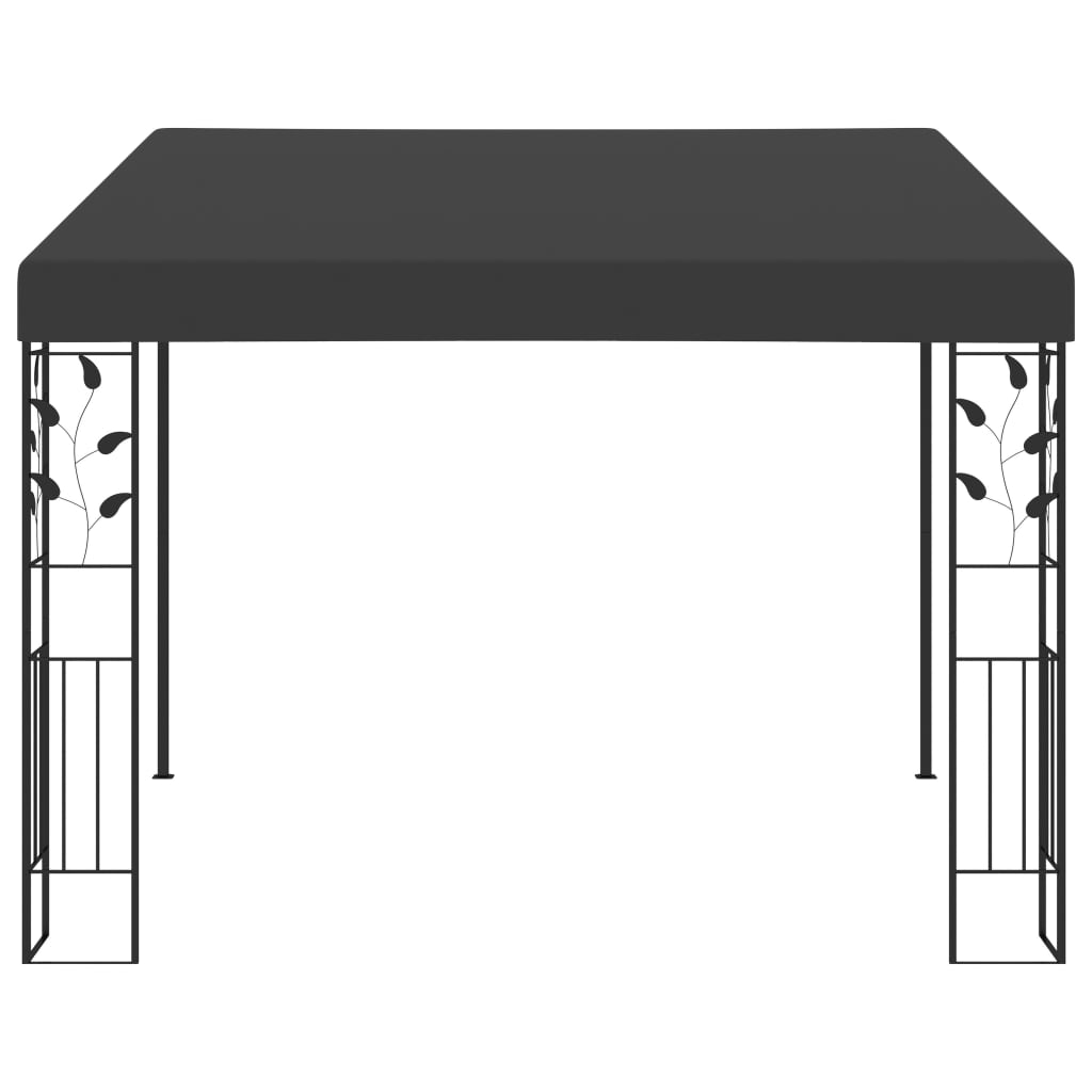 Wandprieel 4x3x2,5 m antraciet