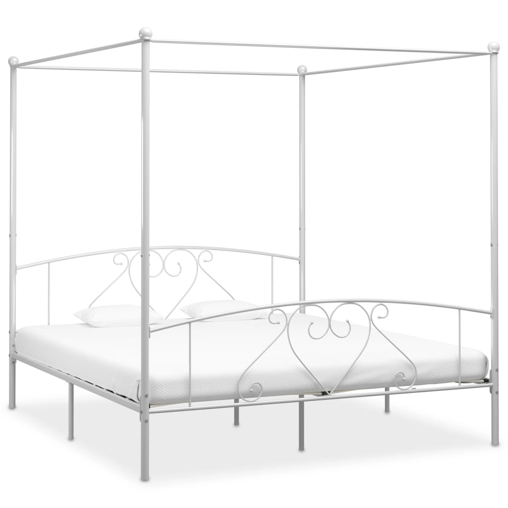 Hemelbedframe metaal 120x200 cm