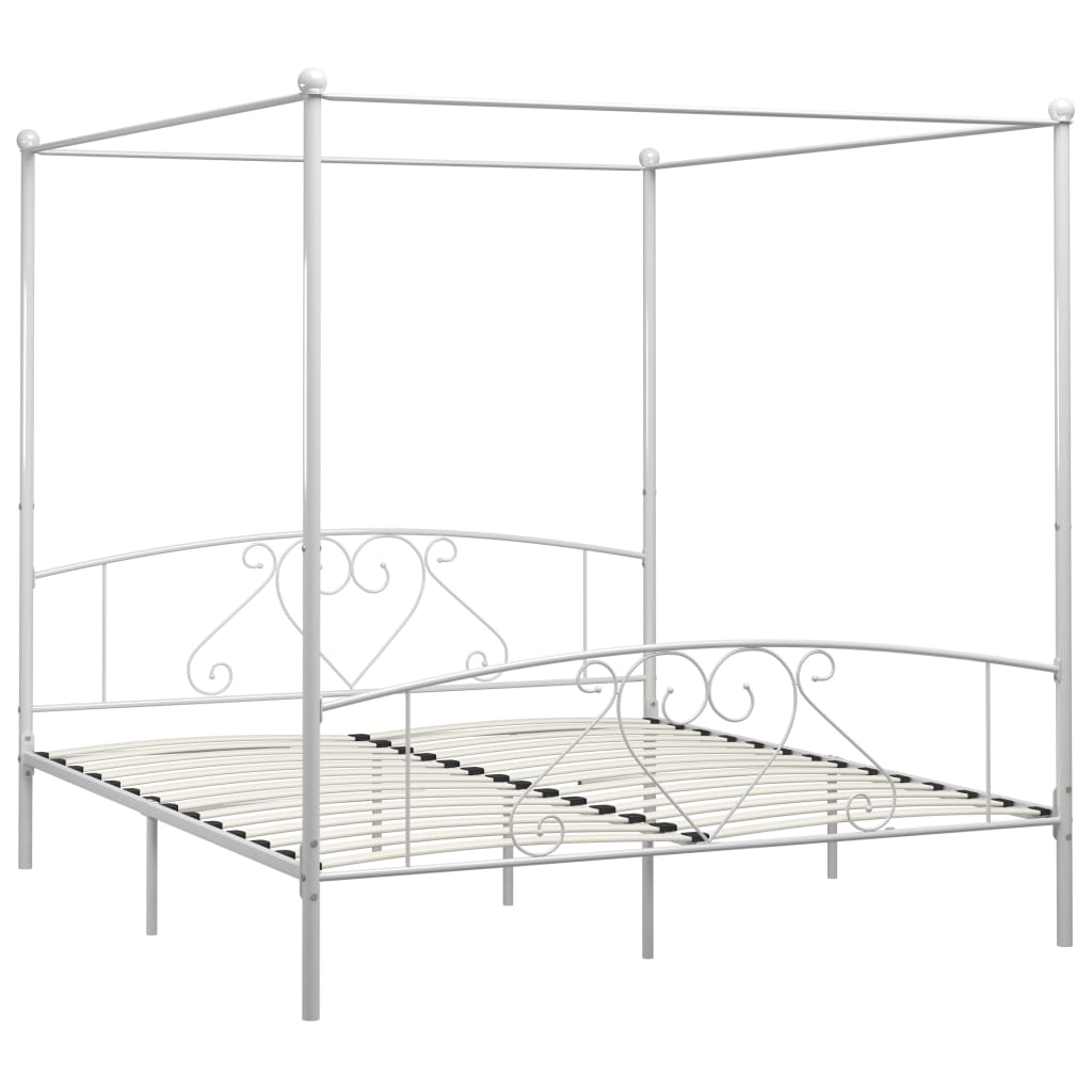 Hemelbedframe metaal 120x200 cm