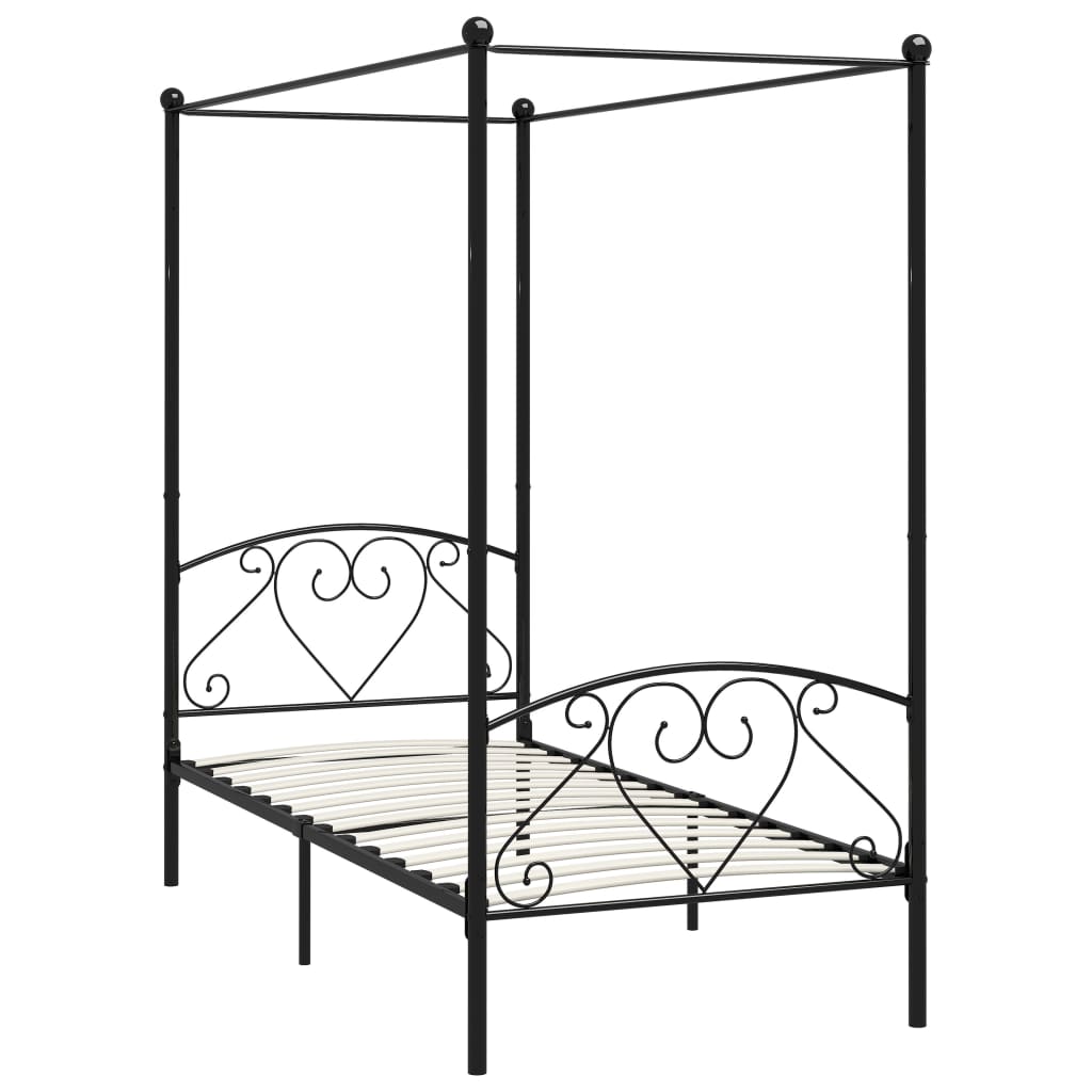 Hemelbedframe metaal 120x200 cm