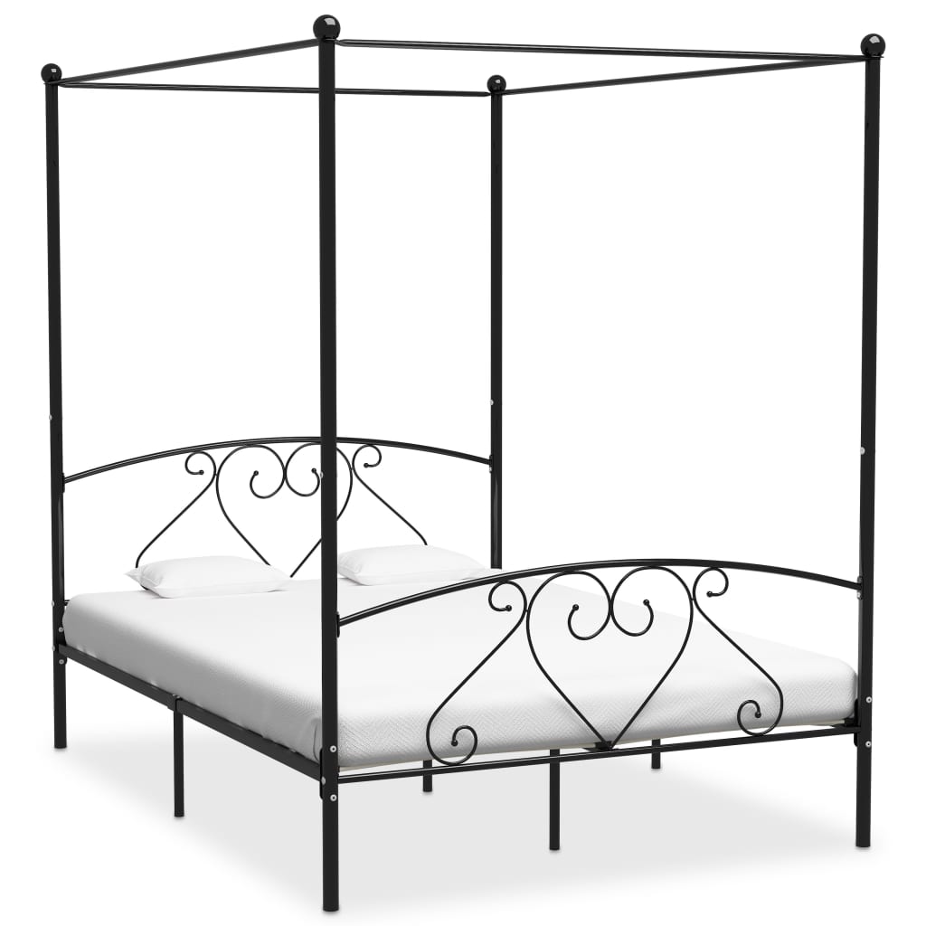 Hemelbedframe metaal 120x200 cm