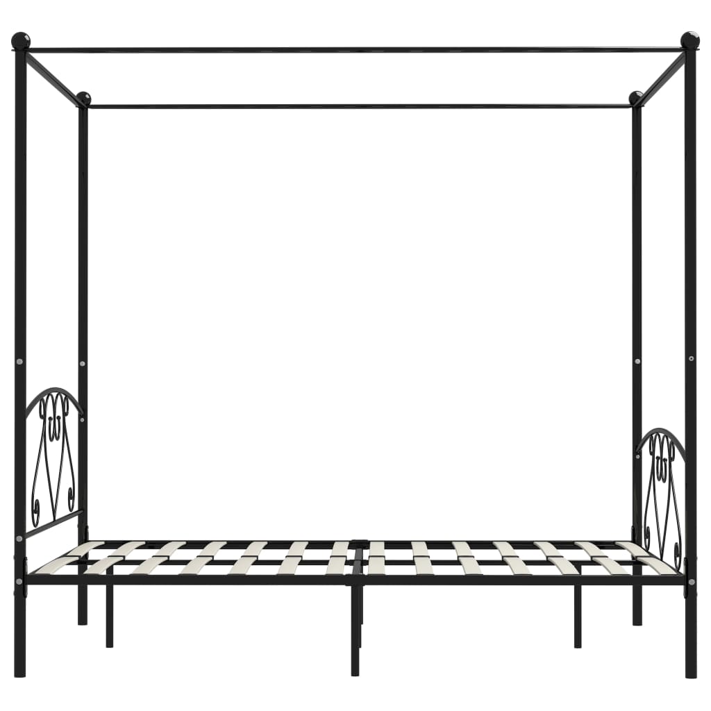 Hemelbedframe metaal 120x200 cm