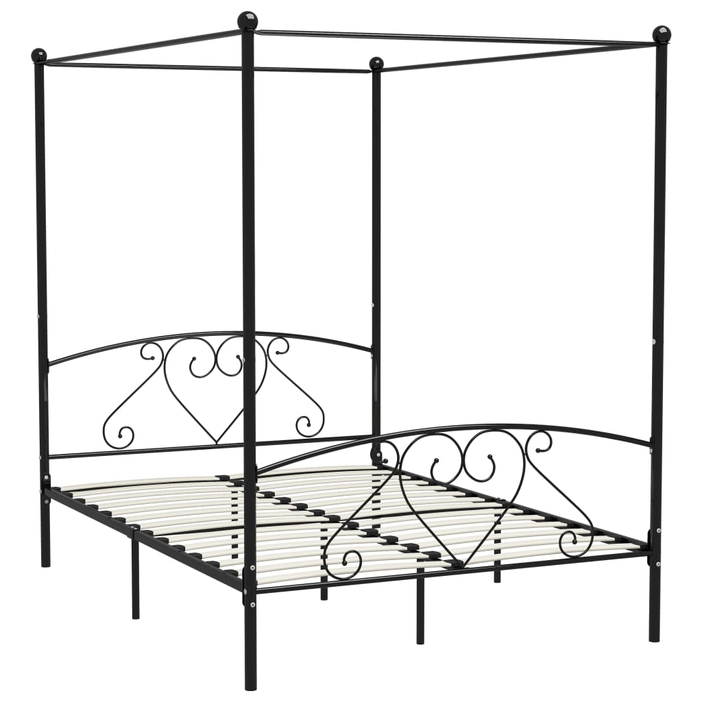 Hemelbedframe metaal 120x200 cm