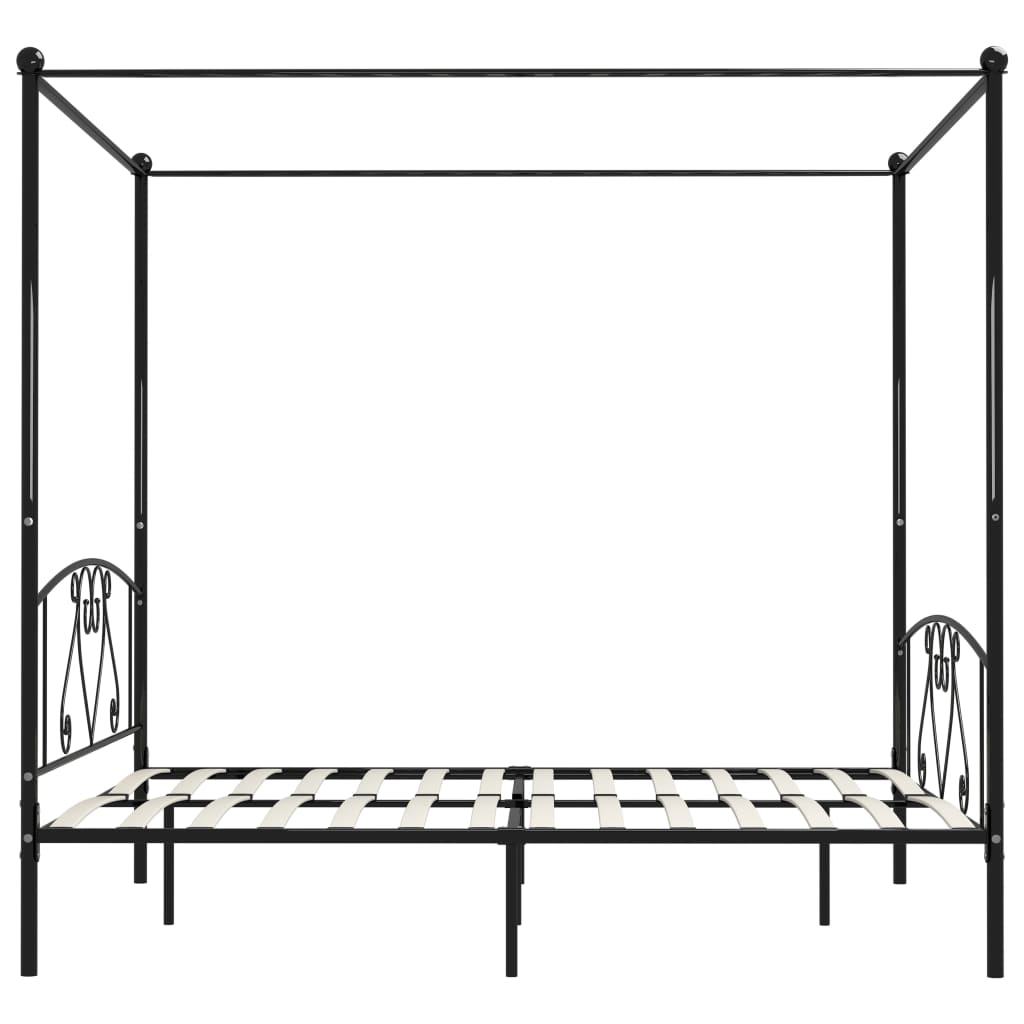 Hemelbedframe metaal 120x200 cm