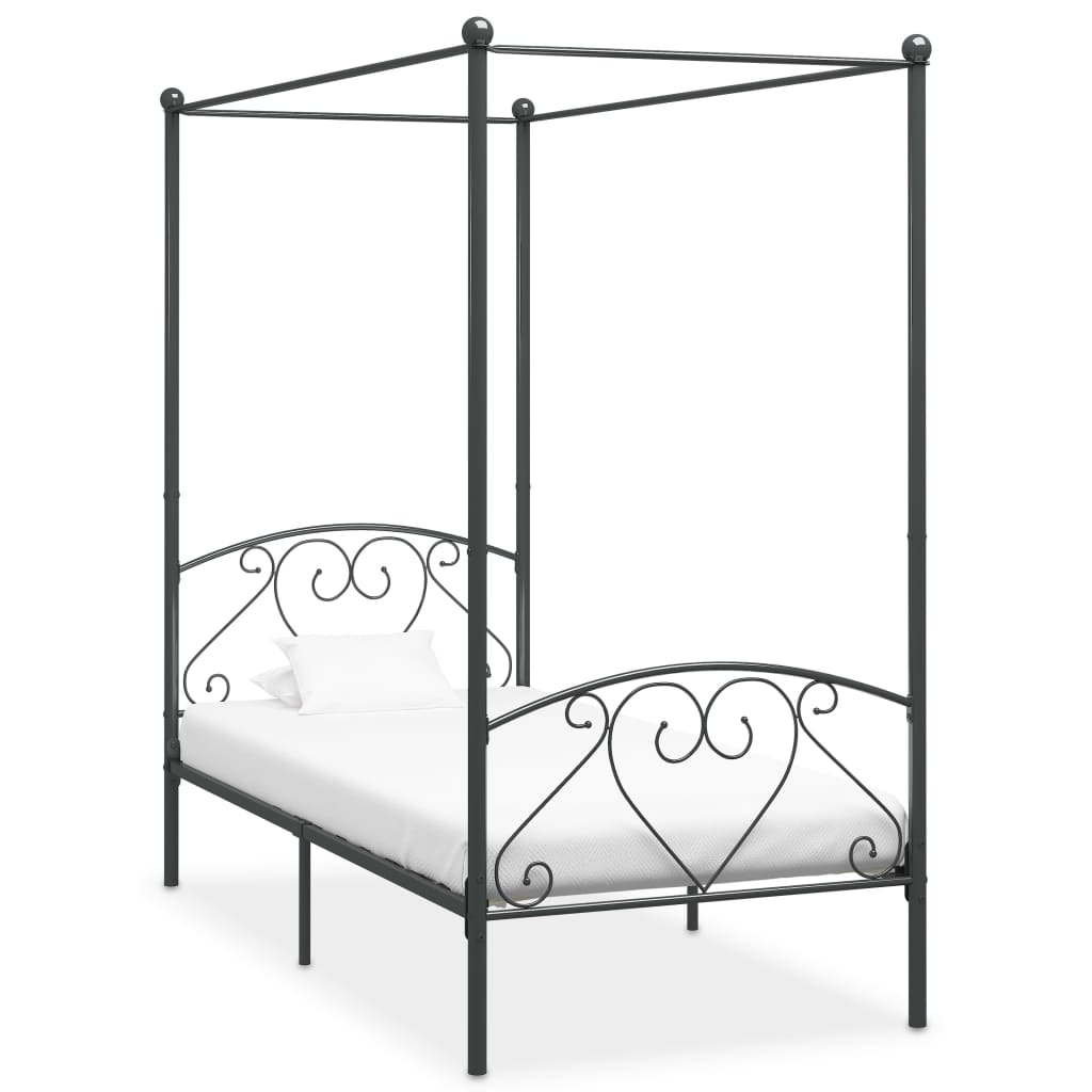 Hemelbedframe metaal 120x200 cm