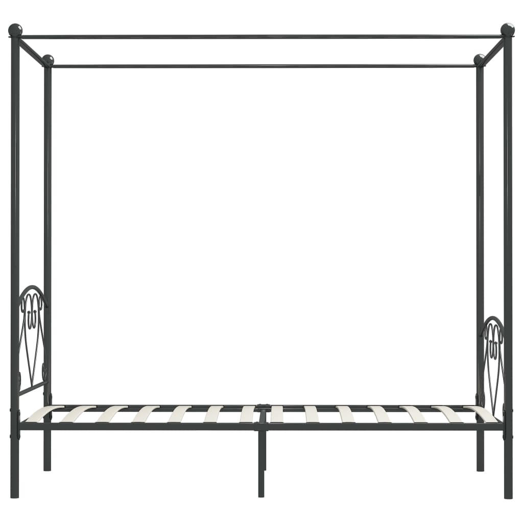 Hemelbedframe metaal 120x200 cm